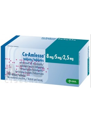 Co-Amlessa 8 mg. / 5 mg. / 2.5 mg. 30 tablets